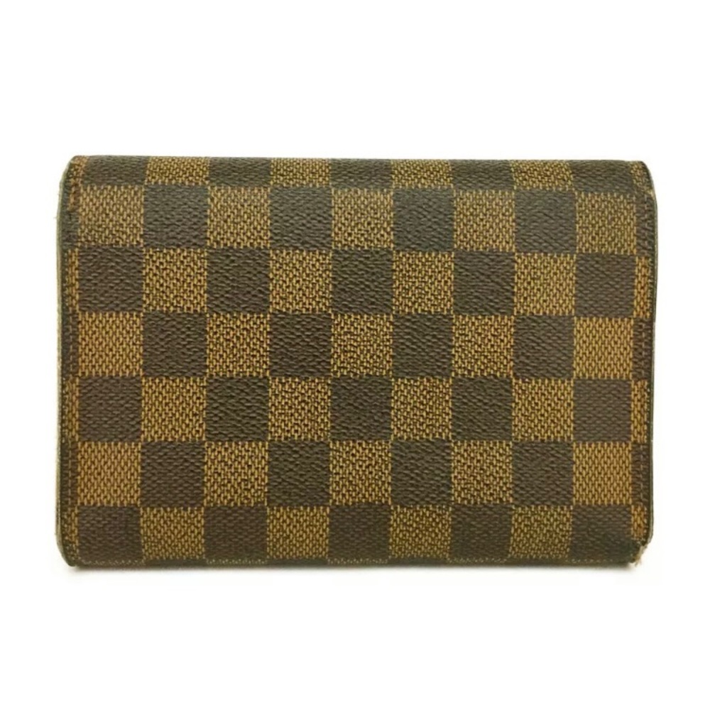 SOLD - Authentic Louis Vuitton Damier Porte Tresor Etui Papiers Trifold Wallet - Picture 4 of 9